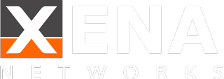 Xena Netzwerke Logo Weiß 