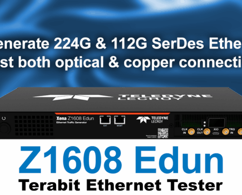 Z1608 Edun Terabit Ethernet Traffic Generator