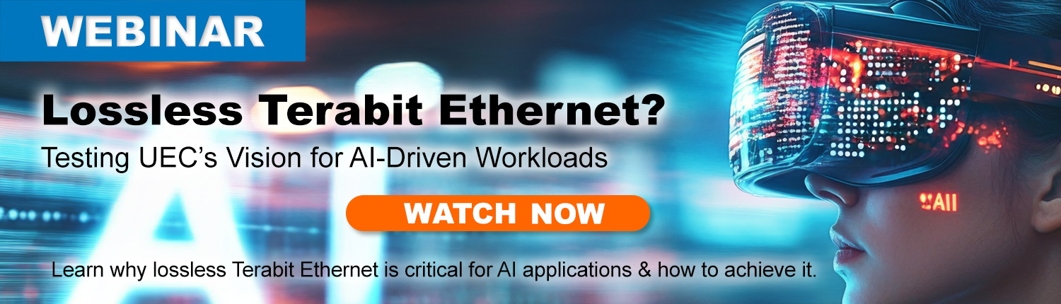 Lossless Terabit Ethernet webinar