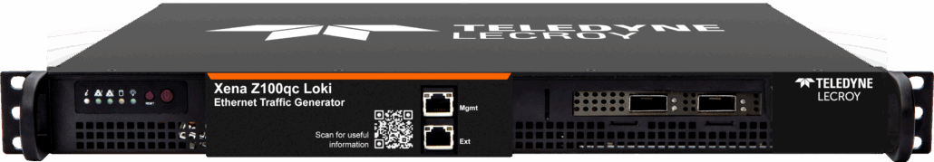 Z100qc Loki 2-port 5-speed Ethernet traffic generator